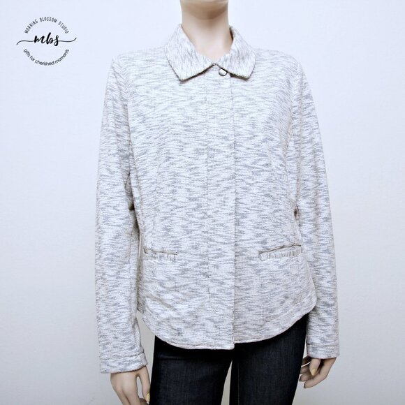 CAbi the Neo Marled Moto Zip Jacket - Picture 7 of 15